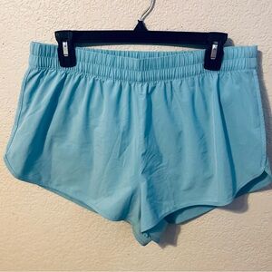 Athleta Light Blue Athletic Shorts